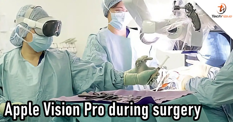 An Apple Vision Pro was used in surgery for the first time in London