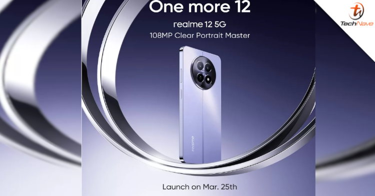 realme 12 5G will arrive in Malaysia on 25 March 2024