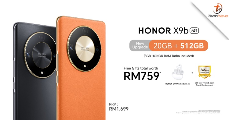 HONOR X9b 5G 512GB Malaysia release - priced at RM1699