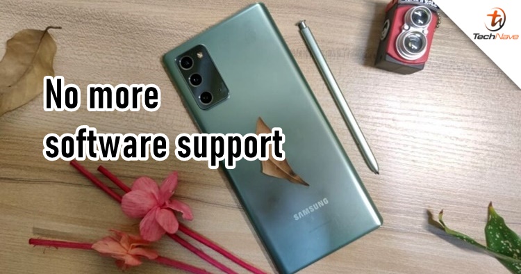 The Samsung Galaxy S20 & Galaxy Note 20 series has stopped receiving new software support