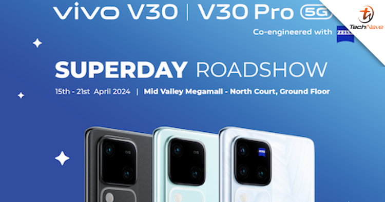 vivo V30 Series Superday roadshow kicks off today at Mid Valley Megamall
