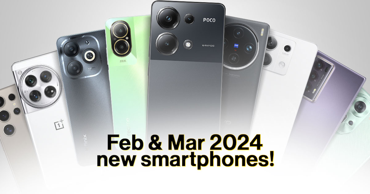 TechNave Feb & Mar 2024 smartphone compilation