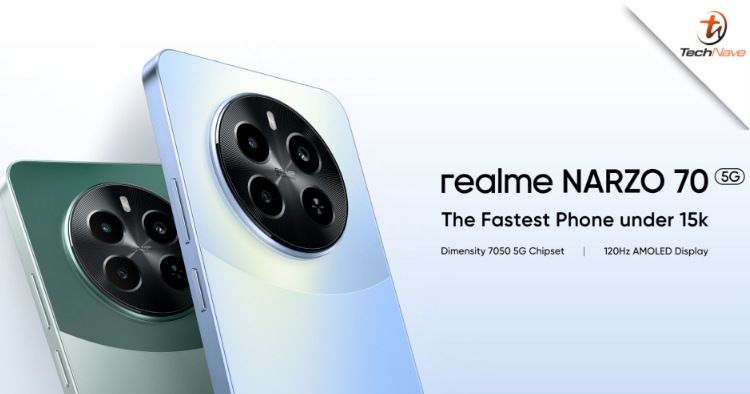 realme Narzo 70 5G & Narzo 70x 5G release - Up to Dimensity 7050 SoC and 120Hz AMOLED from ~RM688