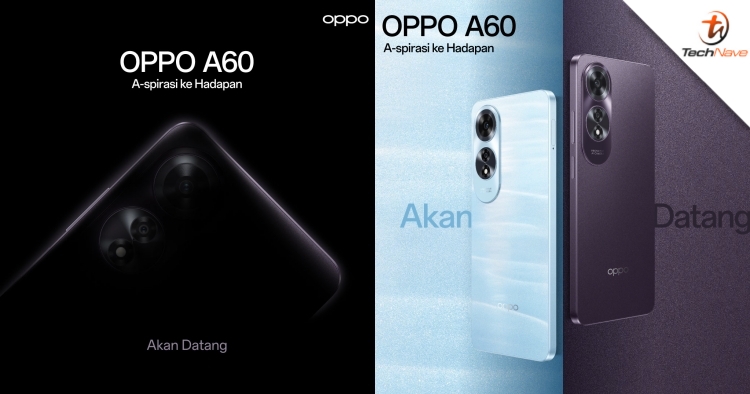 OPPO A60 to launch in Malaysia soon with a 50MP main camera, 45W charging & IP54 rating
