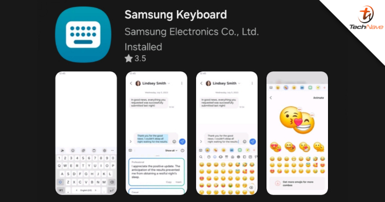 Latest Samsung Keyboard update fixes switched shortcut keys for physical keyboards