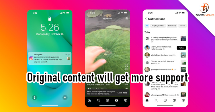 Instagram Reels will now help boost "original content"