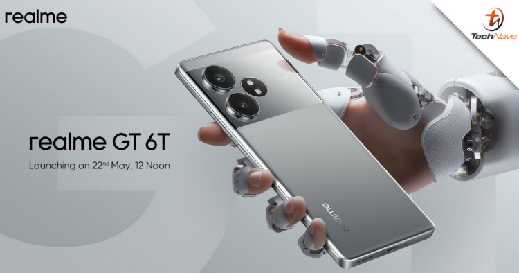 realme GT 6T will launch on 22 May with SD 7+ Gen 3 SoC, 5500mAh battery and 120W charging