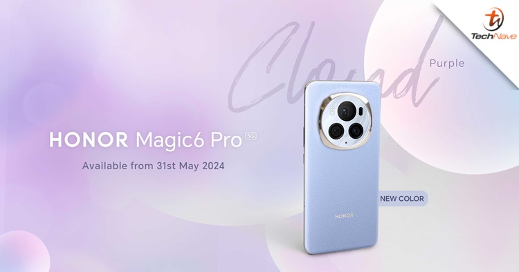 HONOR Magic6 Pro now available in Cloud Purple at the same price of RM4499