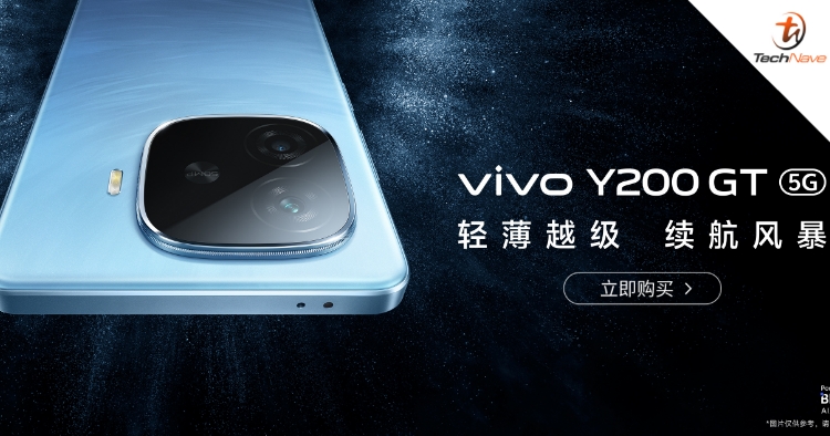 vivo Y200 GT release - SD 7 Gen 3 SoC, 144Hz AMOLED and 6000mAh battery from ~RM1036