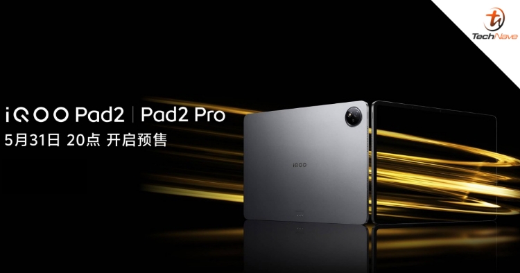 iQOO Pad2 and Pad2 Pro launching this 31 May, features up to Dimensity 9300+ SoC & 66W charging