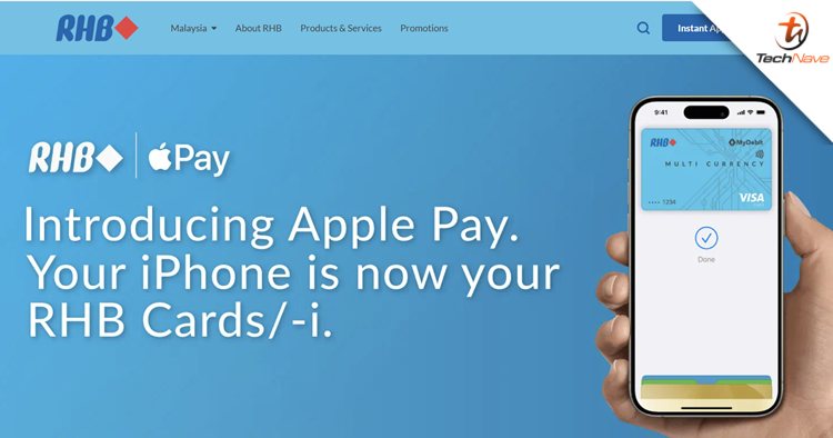 RHB Debit & Credit Cards/-i can now be added on Apple Pay