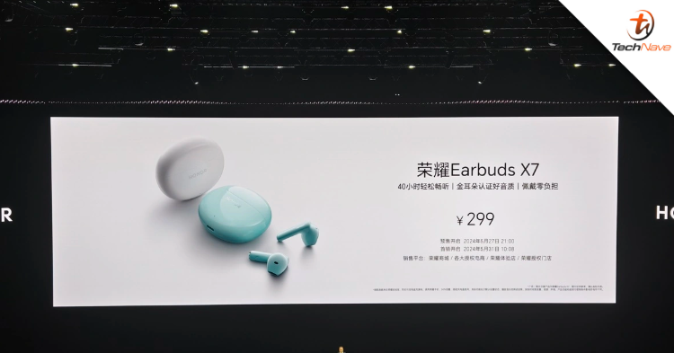 HONOR Earbuds X7 released: 40 hours of battery life, AI call noise reduction, IP54 protection and more from ~RM193