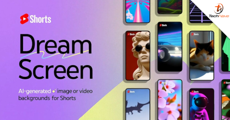 YouTube tests the green screen feature with a generative AI image generator