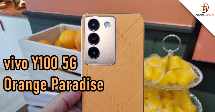 vivo Y100 5G Orange Paradise Malaysia release - Same specs, price at RM 1,199