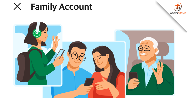 You can now add family members into Grab's new Family Account function