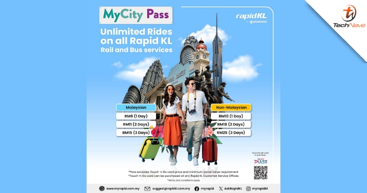 Rapid KL launches new unlimited rail and bus MyCity 2-day pass for RM11