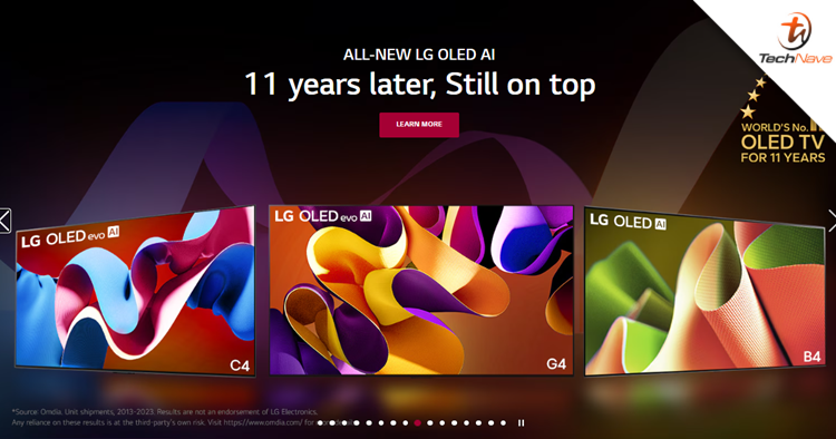 LG OLED evo AI, QNED Mini-LED AI & QNED AI TVs Malaysia release - Staring price at RM5,869
