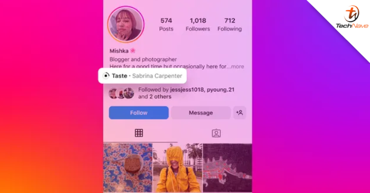 You can now put music on your Instagram profile like MySpace