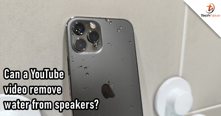Playing this YouTube video can remove water from your phone speakers (but not really)
