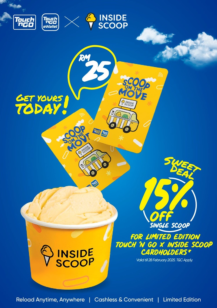 Touch 'n Go x Inside Scoop LimitedEdition Card is now available(00)