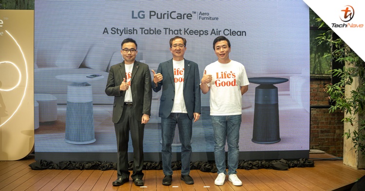 LG PuriCare AeroFurniture Malaysia launch - A side table, charging and air purifier hybrid