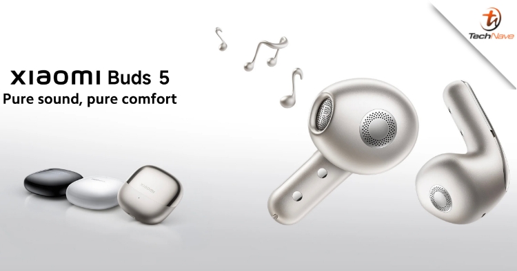 Xiaomi Buds 5 Malaysia release - 11mm dual-magnet driver, Hybrid ANC and up to 39 hours battery at RM459