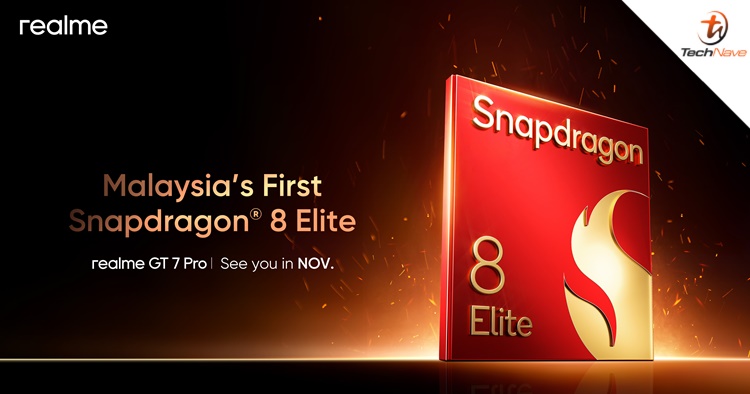 The realme GT 7 Pro will be Malaysia's first Snapdragon 8 Elite smartphone