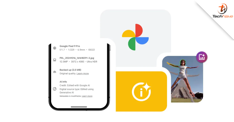 Google Photos will display information on AI-edited photos now