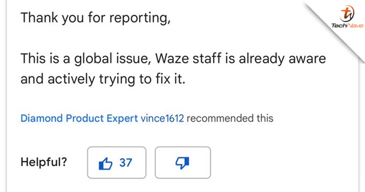 Waze language settings went haywire due to an internal bug