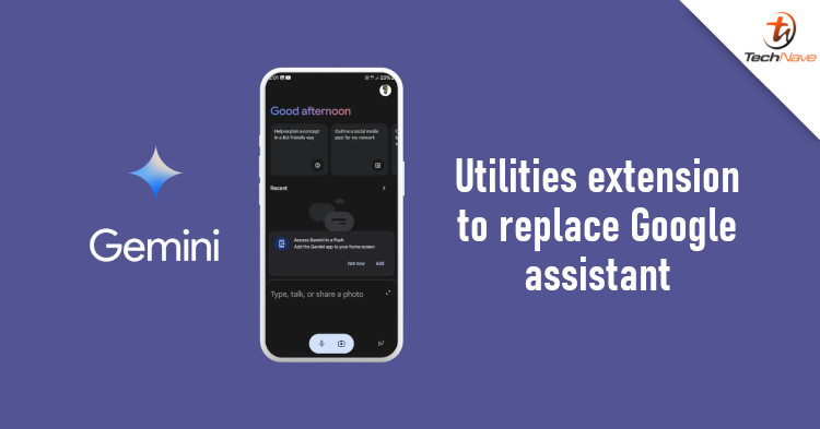 Gemini Utilities extension rolls out to replace Google Assistant
