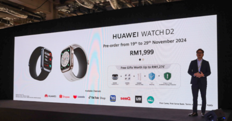 HUAWEI Watch D2 Malaysia release - Now available from RM1999