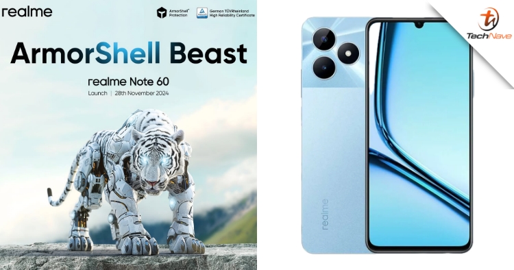 realme Note 60 will officially launch in Malaysia this 28 November
