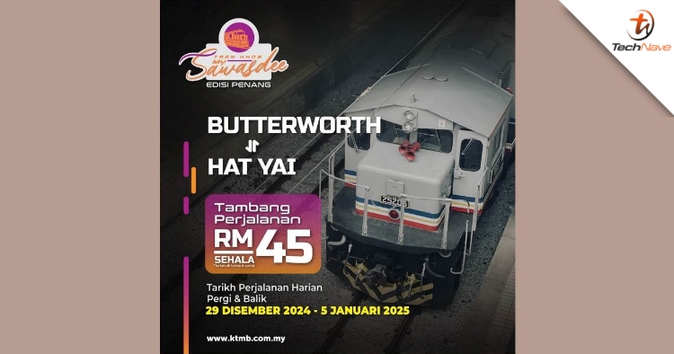 KTMB is offering a new direct train service between Penang and Hat Yai at just RM45