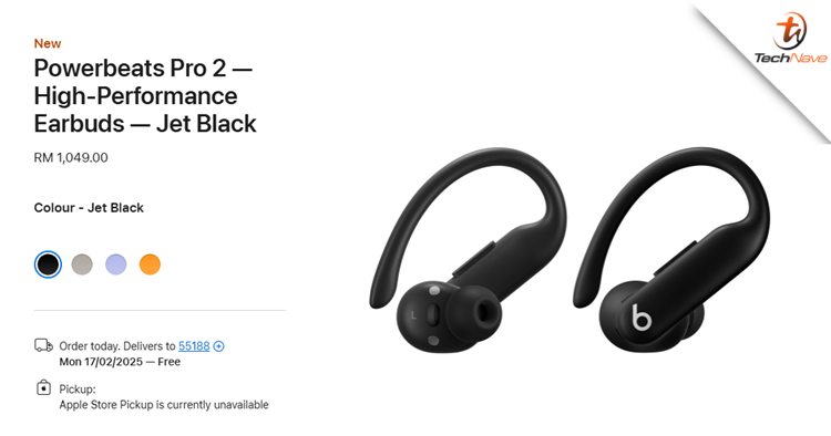 Apple PowerBeats Pro 2 Malaysia release - up to 45 hours of battery life, priced at RM1,049