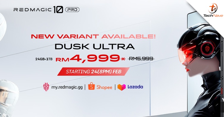 REDMAGIC 10 Pro Malaysia released - New Dusk Ultra model with 24GB + 1TB memory, promo price at RM4,999