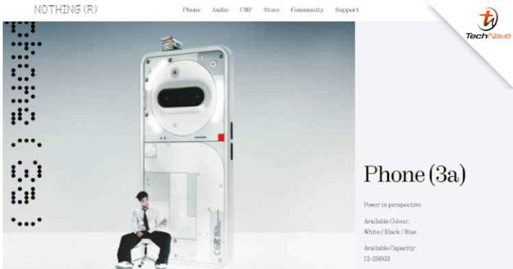 The nothing.tech e-commerce site is now available for Malaysians