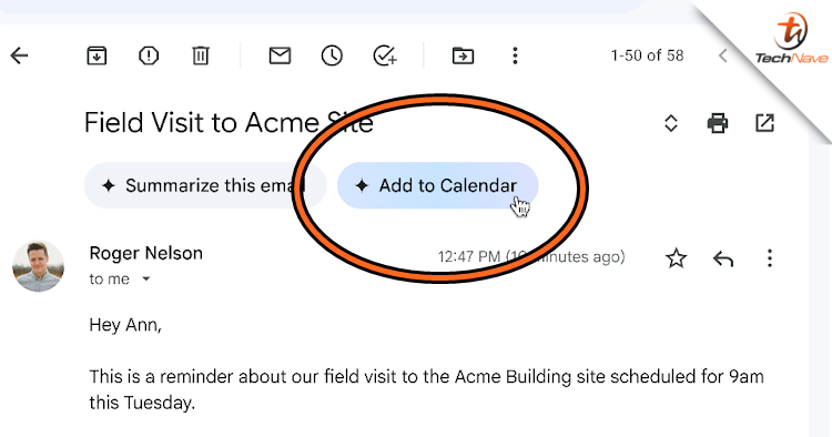 You can now "Add to calendar" from your Gmail but at a price