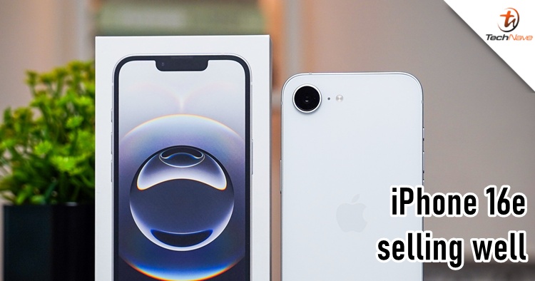 The iPhone 16e has 60% more sales than the iPhone SE
