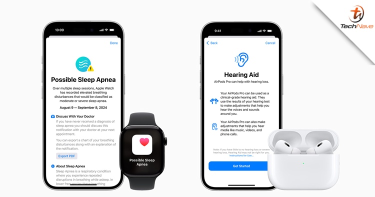Apple releases new sleep apnea notifications on Apple Watch and Hearing Aid on AirPods Pro 2
