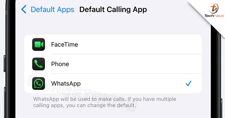 A new Phone Call Dialer default setting for iOS users is in beta testing