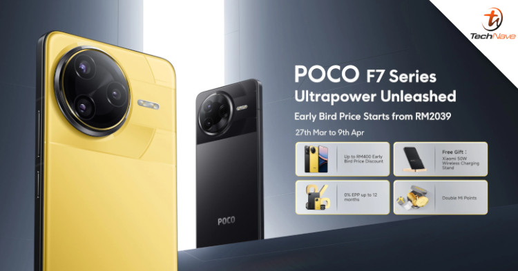 POCO F7 series release - Snapdragon 8 Elite chipset, 2K 120Hz Flow AMOLED display, and more from RM2,299