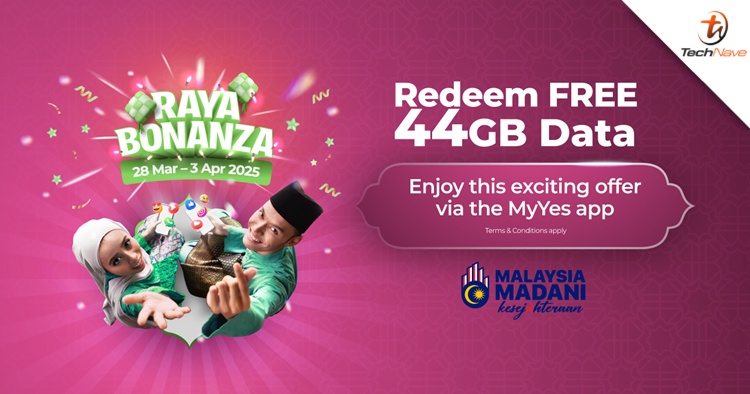 Yes 5G is giving away 44GB free mobile data for Hari Raya