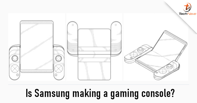A new patent suggests Samsung is working on a foldable handheld console
