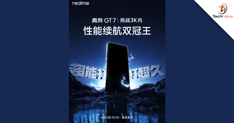 realme GT7 will launch on 23 April with Dimensity 9400+ SoC and 7000mAh battery