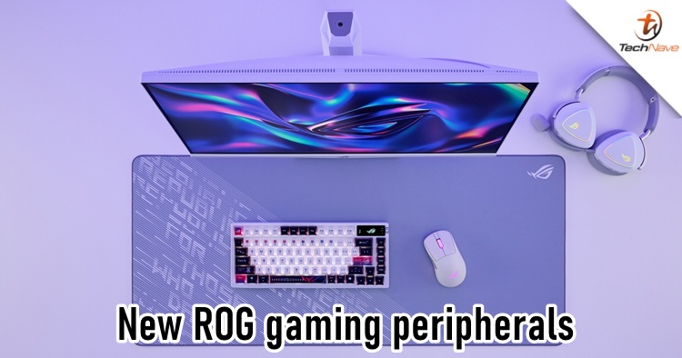 ROG unveils new Azoth X keyboard, Keris II Origin mouse, Scabbard II mousepad and Delta II Moonlight White headset