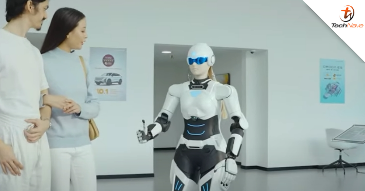 Meet AIMOGA, the first Humanoid to become a Chery Sales rep in Malaysia
