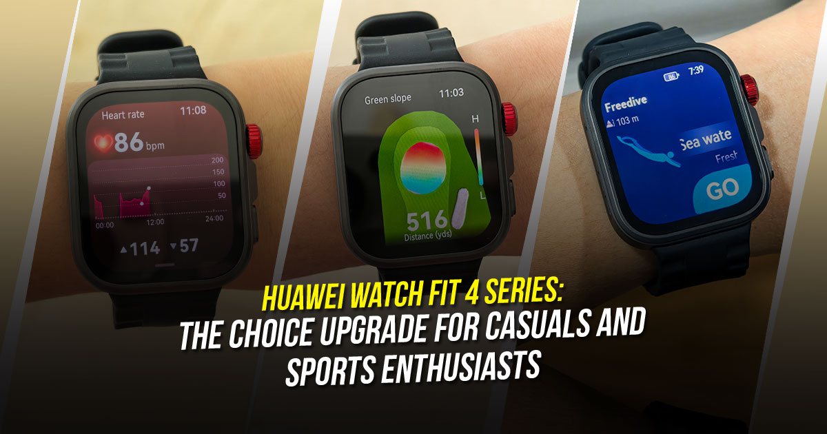 HUAWEI WATCH FIT 4 Series: The sleek and powerful pro-level smartwatch upgrade you might be waiting for