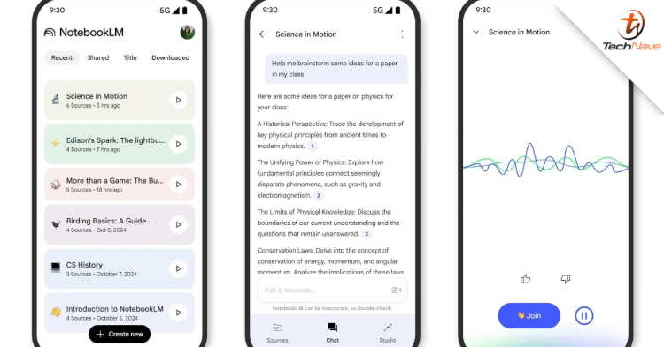 Google NotebookLM app now available on Android and iOS