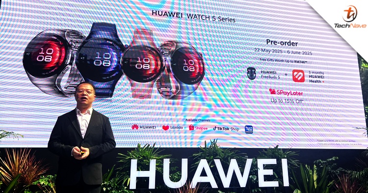 Huawei Watch 5 Malaysia pre-order - New X-TAP multi-sensing technology, starting price at RM1,799