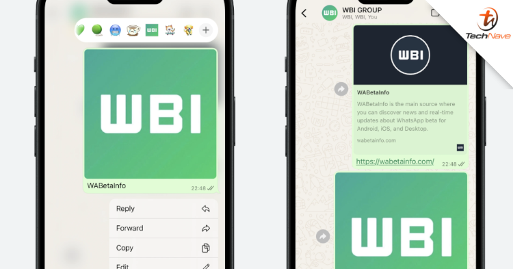 WhatsApp might allow you to react to messages and media using stickers soon